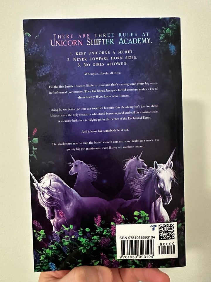 Unicorn Shifter Academy: Book 1 - Author Signed Book (J.R. Thorn)