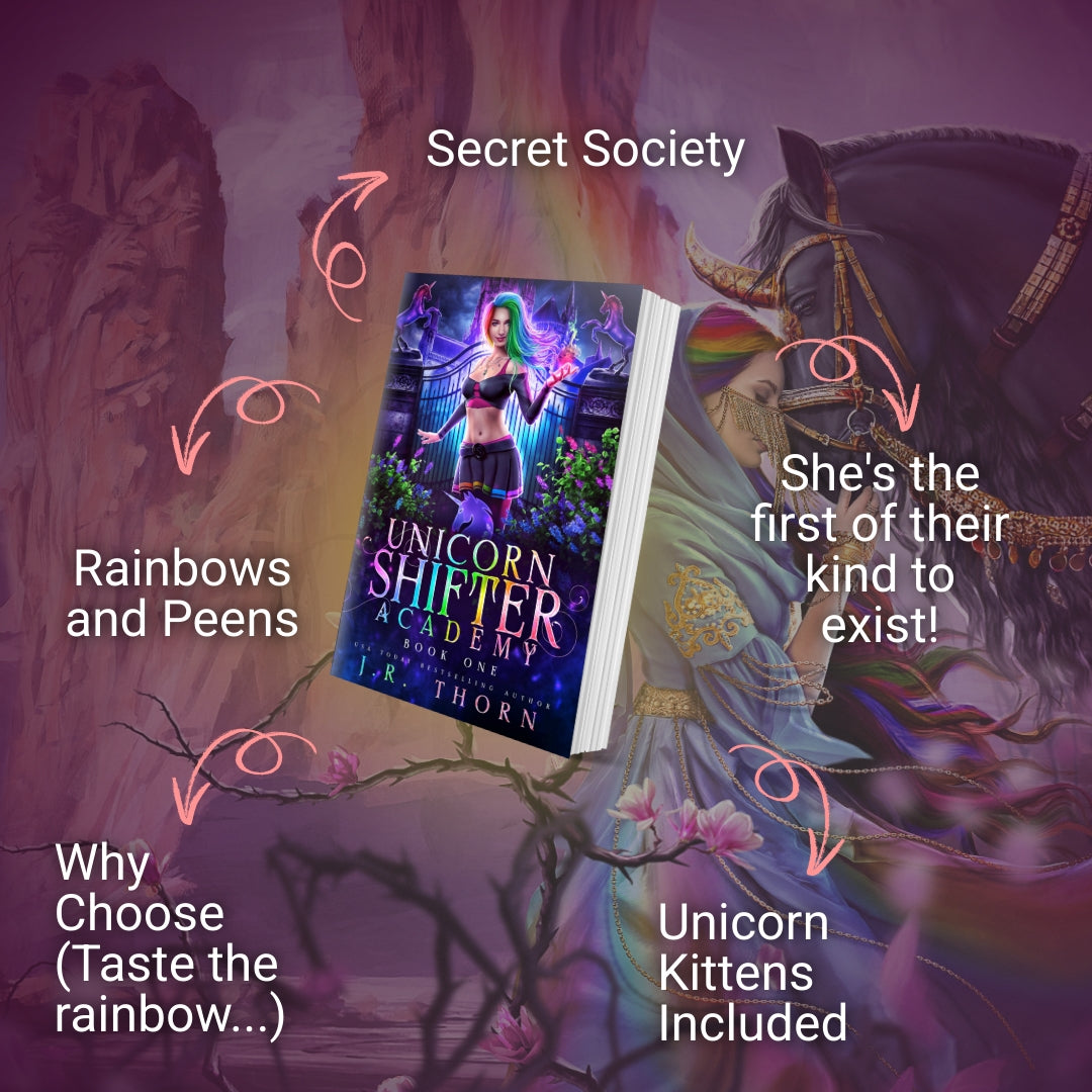 Unicorn Shifter Academy: Book 1 - Author Signed Book (J.R. Thorn)