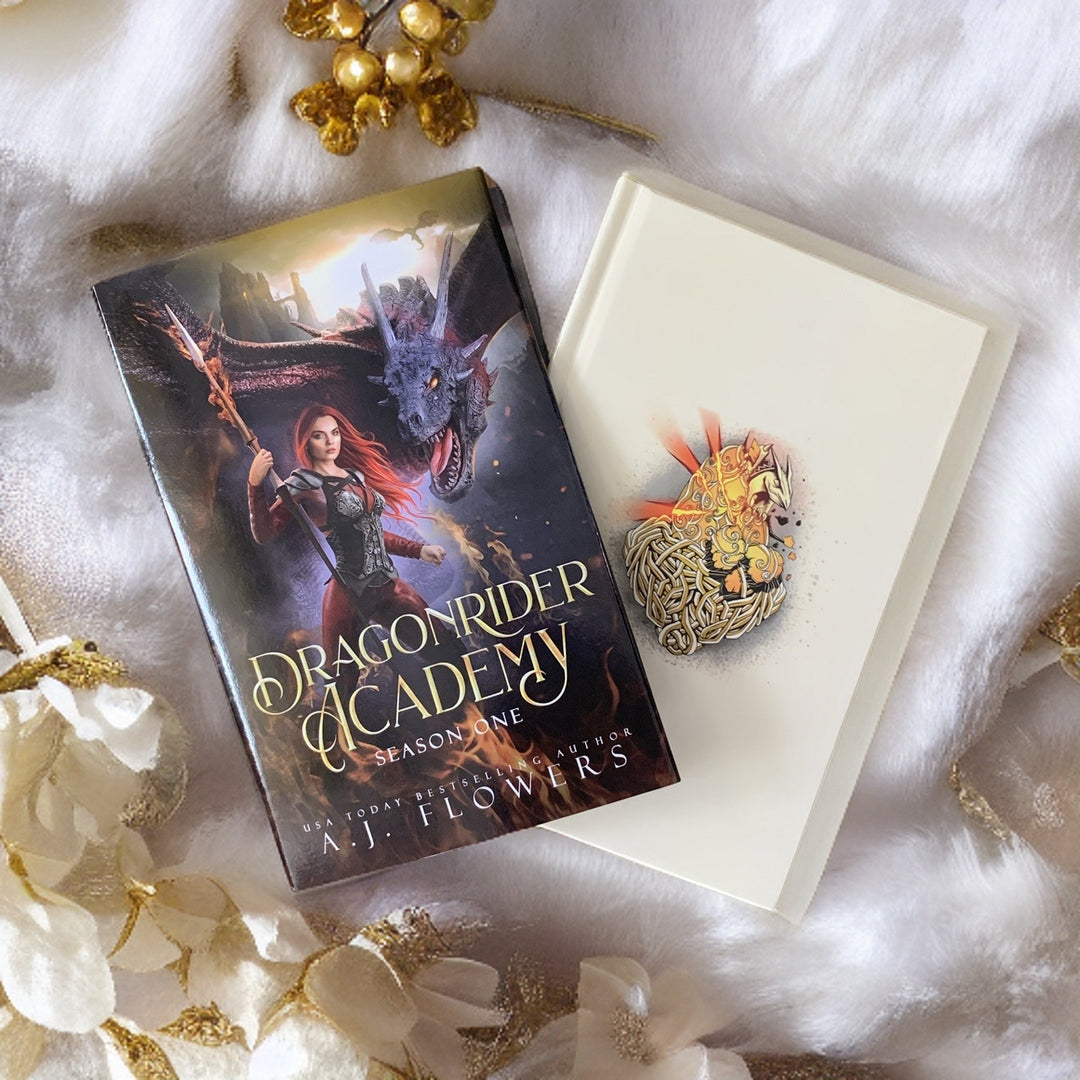 Dragonrider Academy SIGNED Hardback Edition (A.J. Flowers)