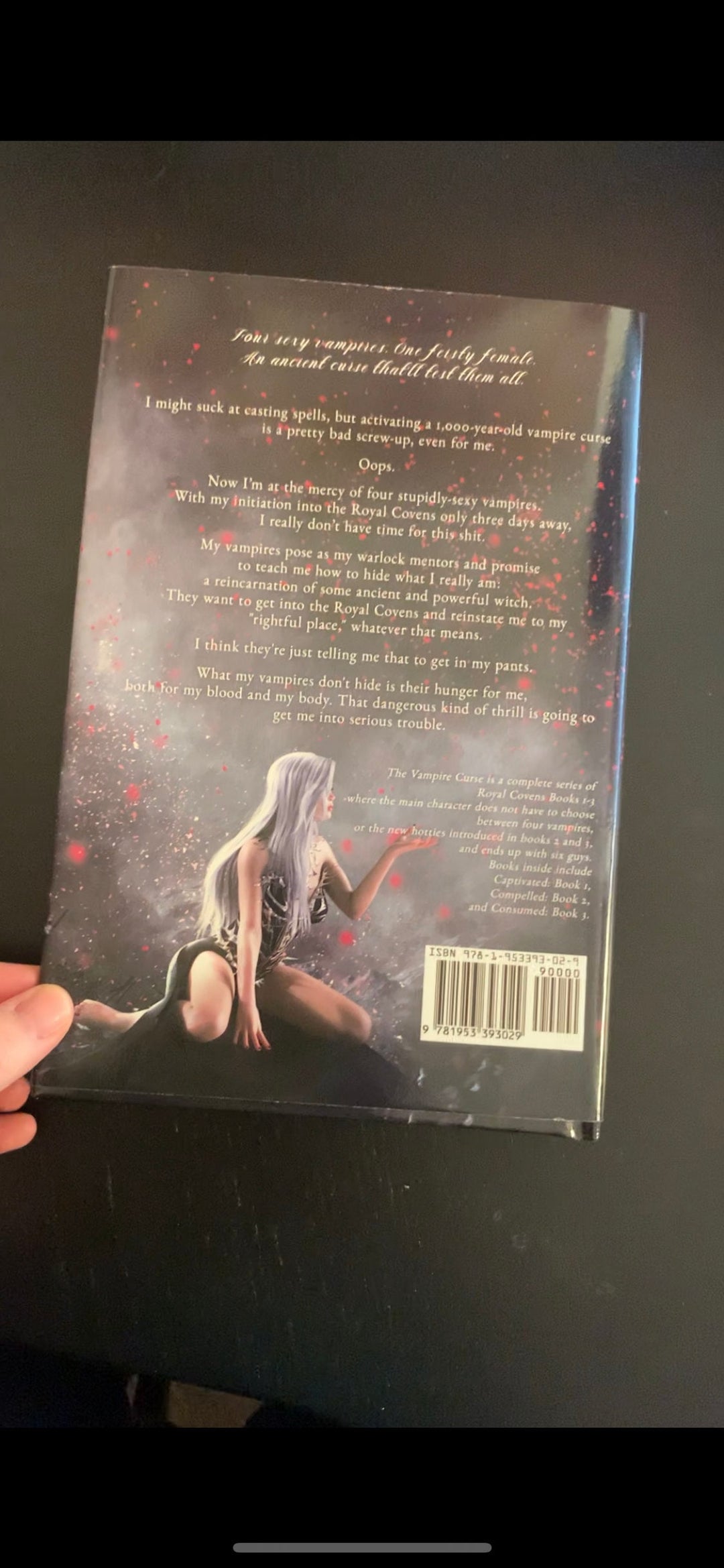 The Vampire Curse: Royal Covens Books 1-3 HARDCOVER SIGNED Edition