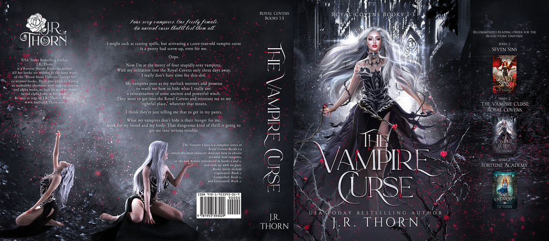 The Vampire Curse: Royal Covens Books 1-3 HARDCOVER SIGNED Edition