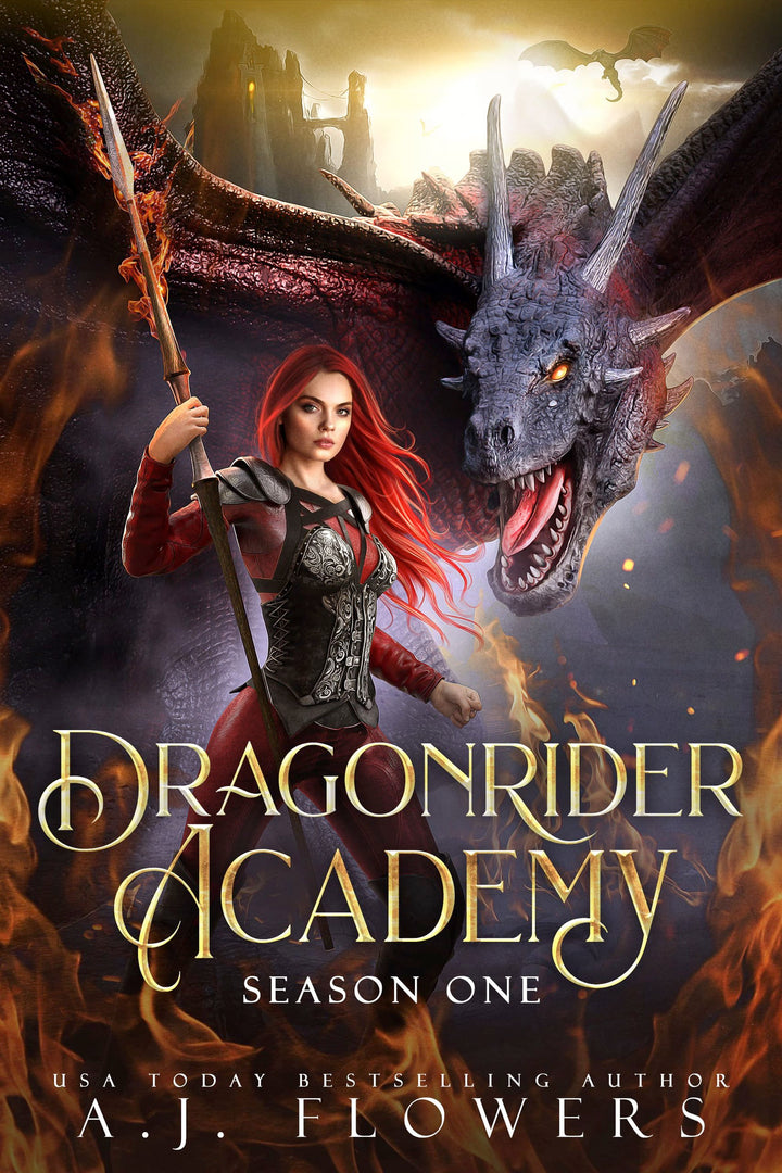 Dragonrider Academy SIGNED Hardback Edition (A.J. Flowers)