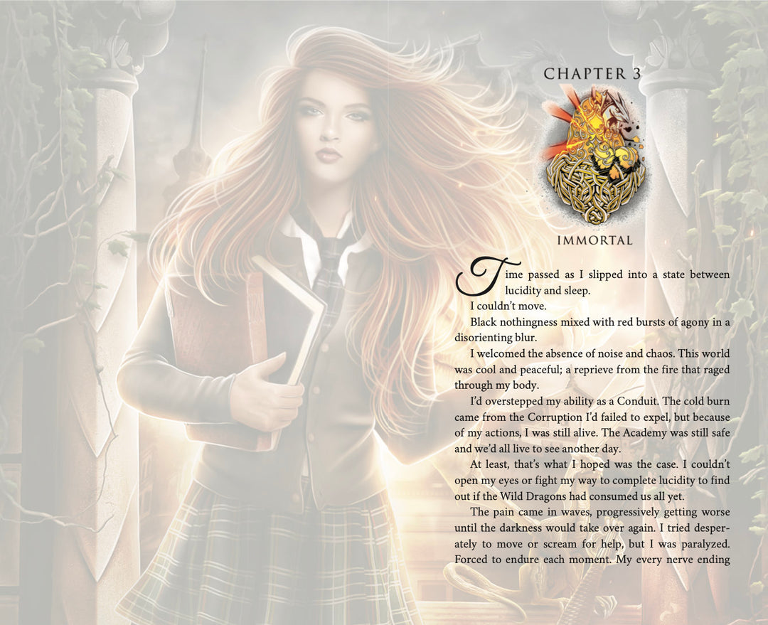 Dragonrider Academy SIGNED Hardback Edition (A.J. Flowers)