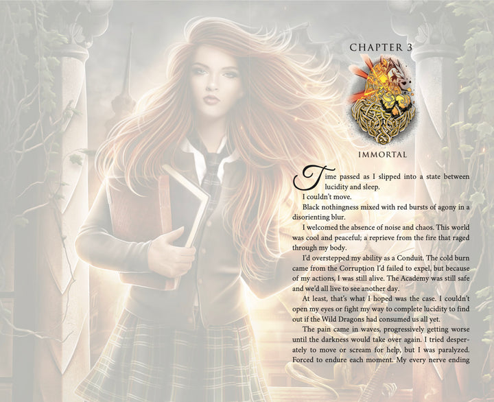 Dragonrider Academy SIGNED Hardback Edition (A.J. Flowers)