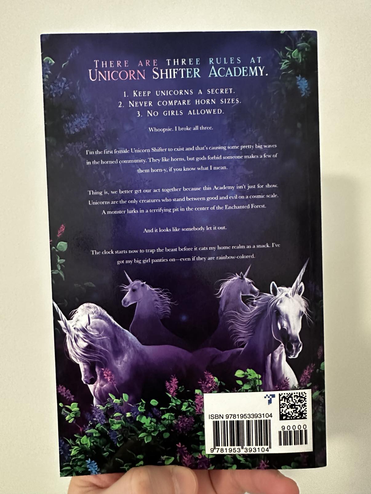Unicorn Shifter Academy: Book 1 - Author Signed Book (J.R. Thorn