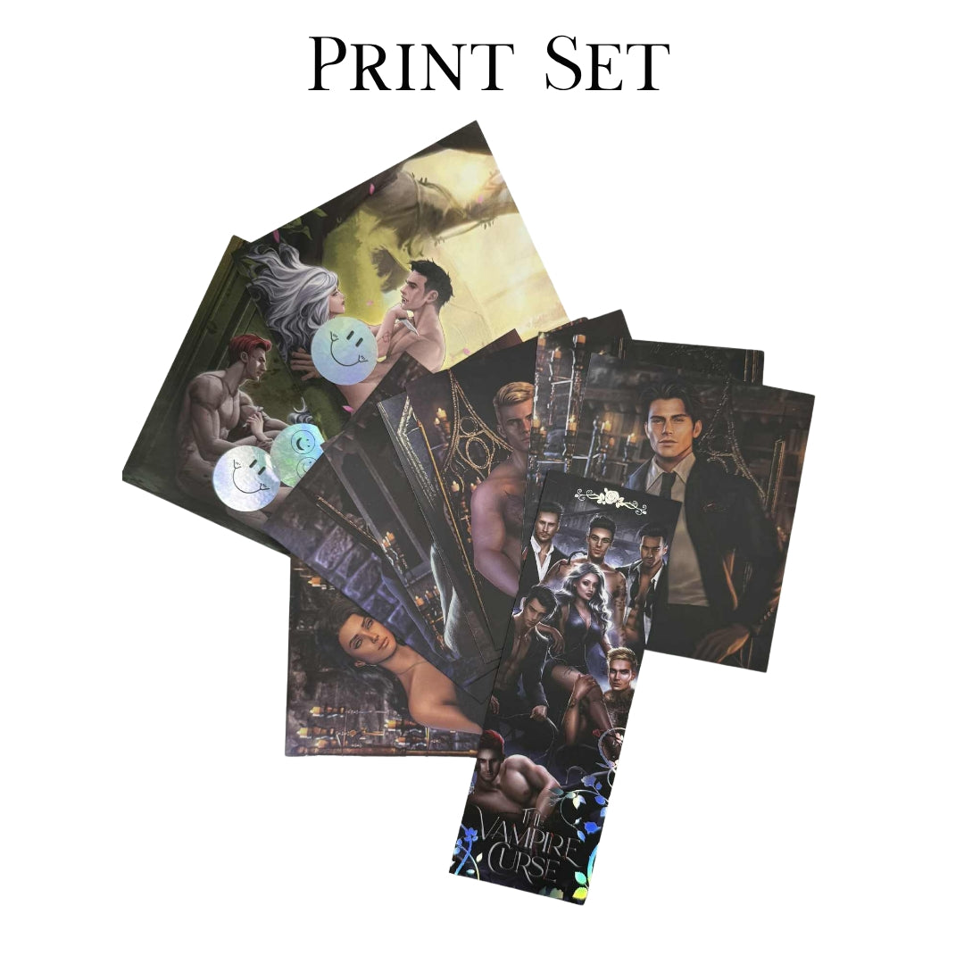 The Vampire Curse: Blood Rose Set