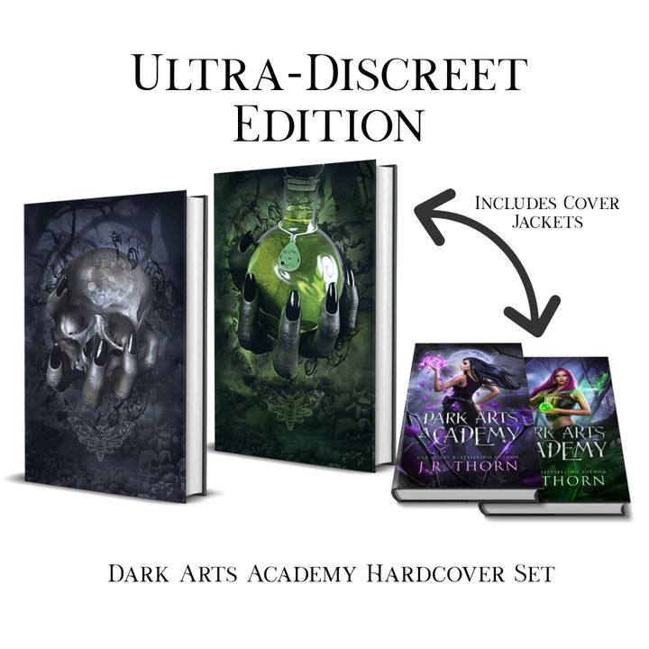 Ultra-Discreet Edition: Dark Arts Academy Removable Jacket Signed Hardcover Set