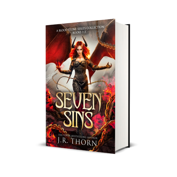 SPECIAL EDITION: Seven Sins Signed Hardback Edition - J.R. Thorn