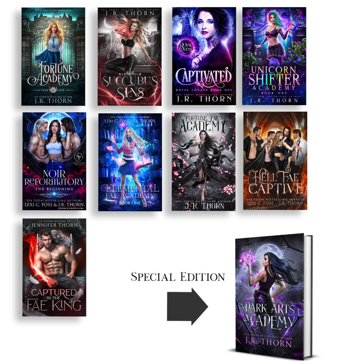 Library Starter Bundle: J.R. Thorn Book 1 SIGNED Set!