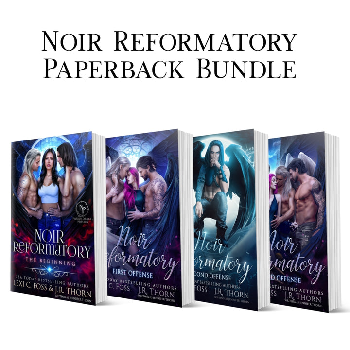 BUNDLE Noir Reformatory Books 1-4 SIGNED by J.R. Thorn