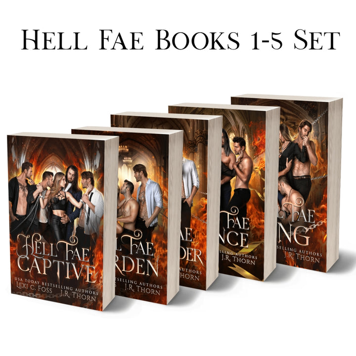 Hell Fae Complete Paperback Set SIGNED