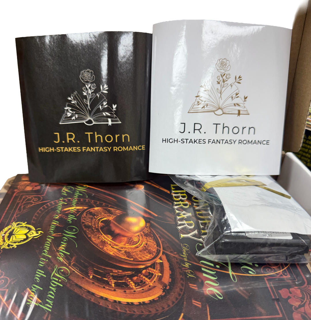 Wonder Library Book Nook Kit + Exclusive J.R. Thorn Stickers