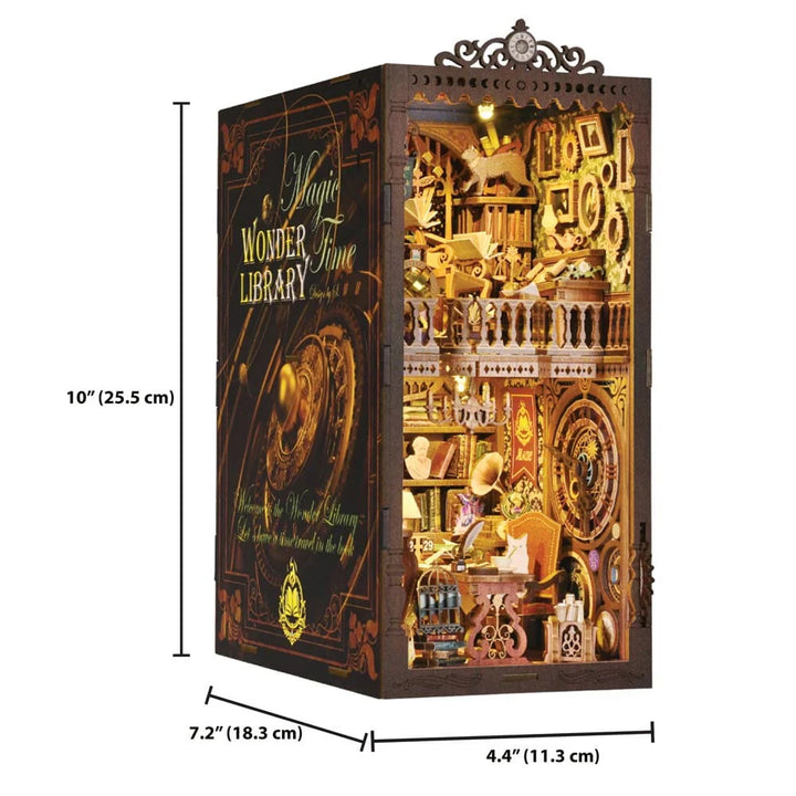 Wonder Library Book Nook Kit + Exclusive J.R. Thorn Stickers