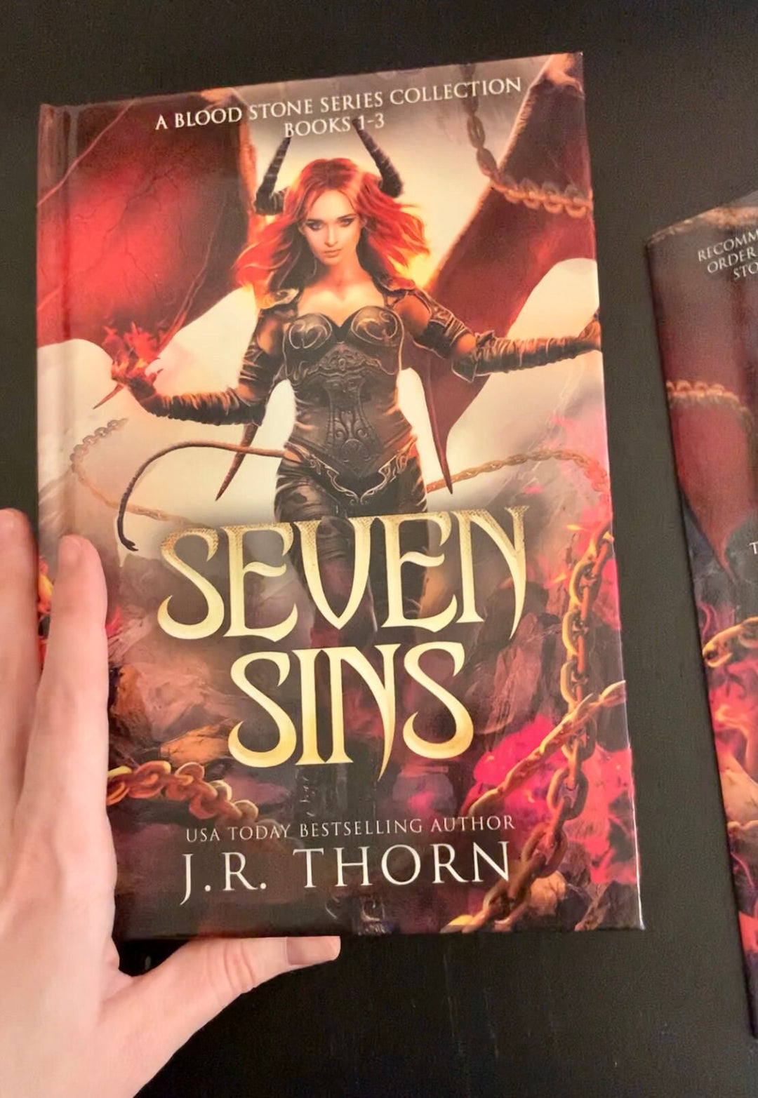 SPECIAL EDITION: Seven Sins Signed Hardback Edition - J.R. Thorn