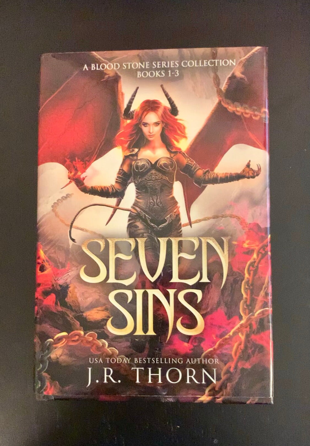 SPECIAL EDITION: Seven Sins Signed Hardback Edition - J.R. Thorn