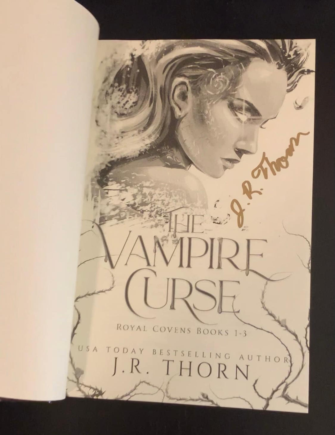 The Vampire Curse: Royal Covens Books 1-3 HARDCOVER SIGNED Edition