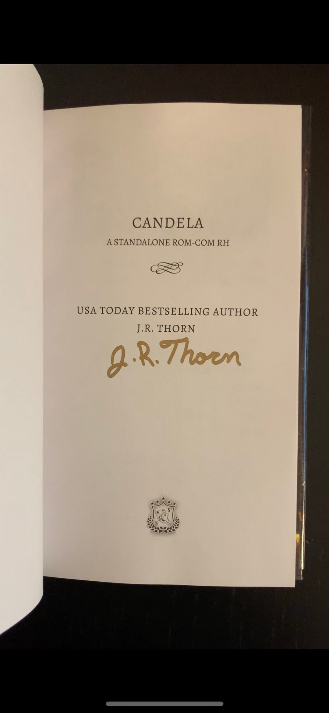 Candela Hardback SIGNED Special Edition